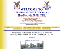 Tablet Screenshot of eagles3201.com